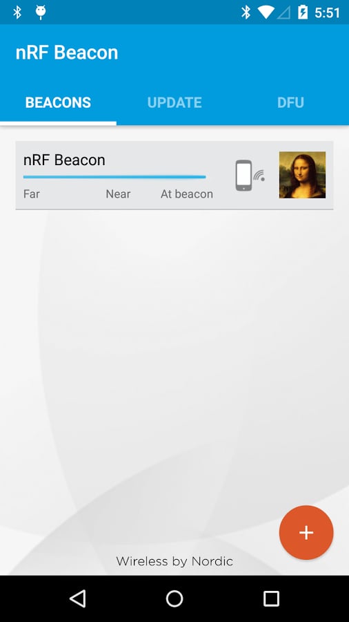 nRF Beacon截图2