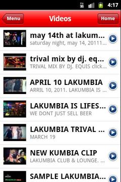 Lakumbia App截图