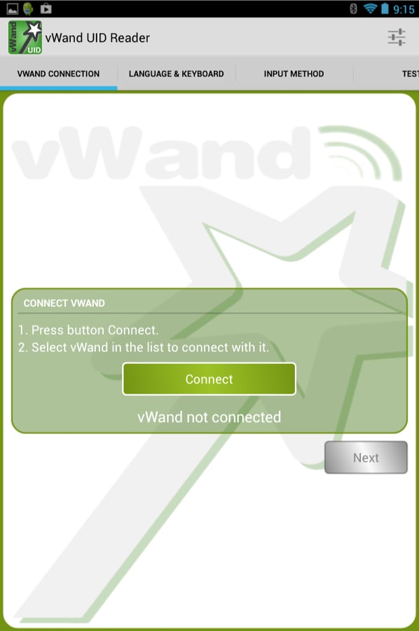 vWand UID Reader截图4