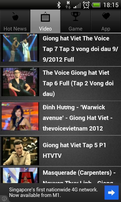 Giong Hat Viet - The Voi...截图4