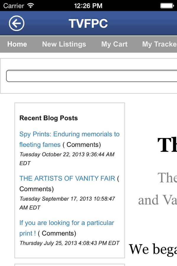 The Vanity Fair Print Company截图3