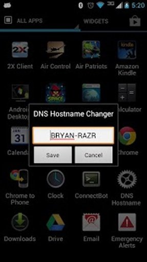 DNS Hostname Changer截图2