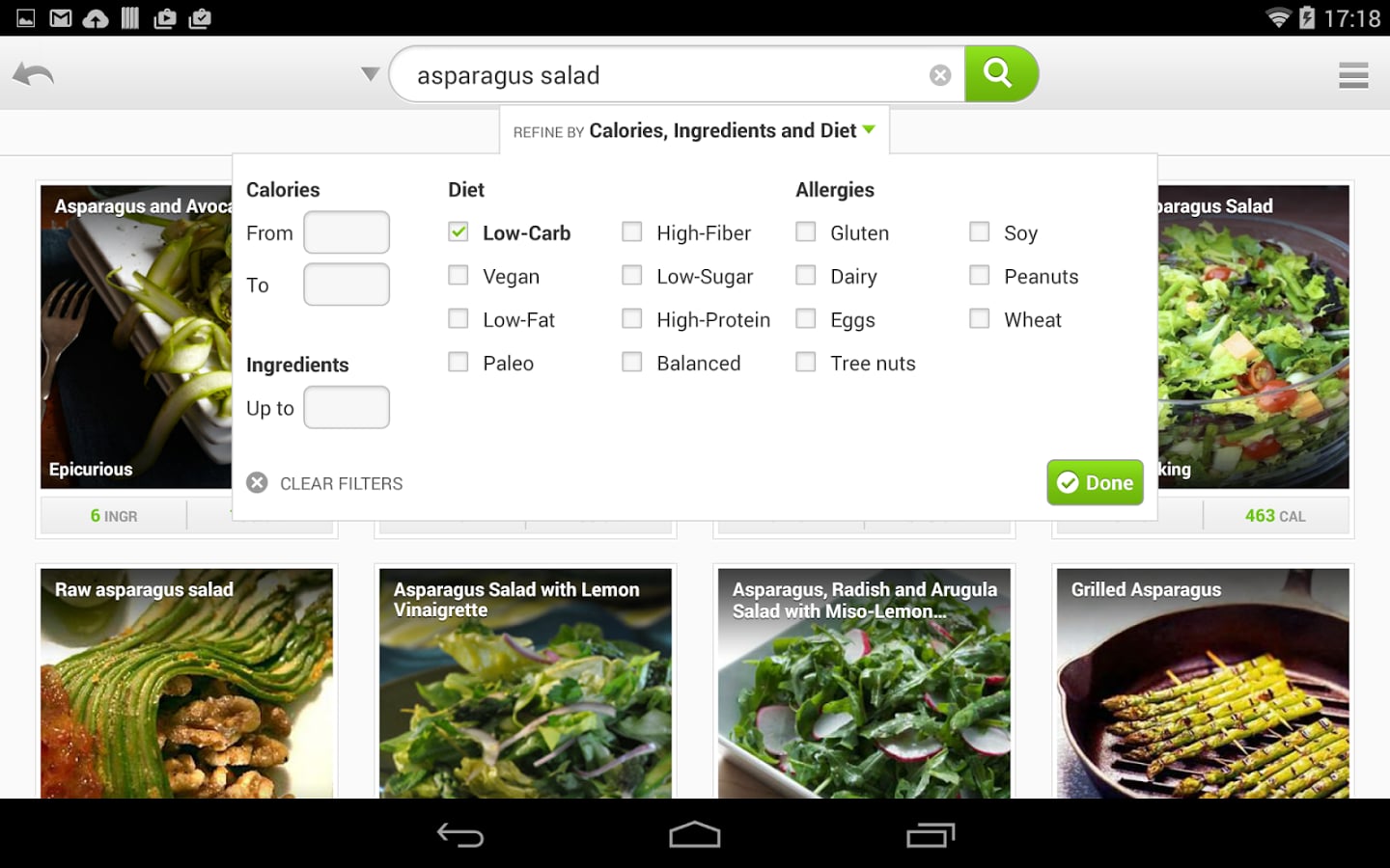 Recipes & Nutrition截图7