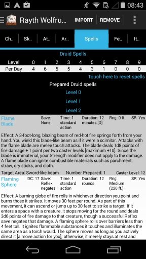 Hero Lab Character Sheet Lite截图3