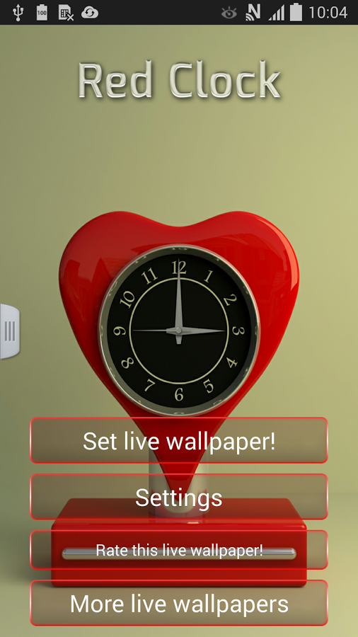 红色的时钟截图8