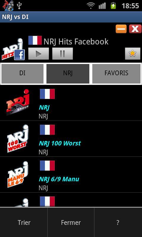 NRJ vs DI demo截图4