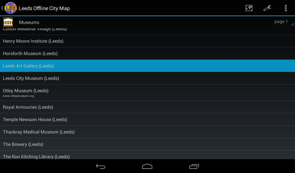 Leeds Offline City Map截图3