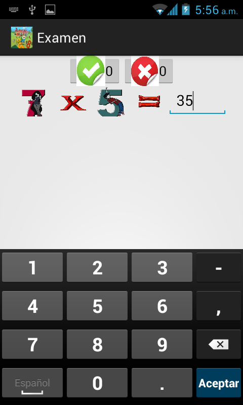 Tablas de Multiplicar截图6