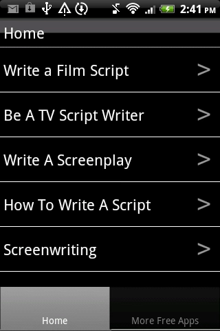 Script Writing截图1