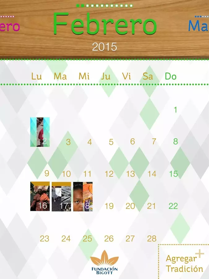 Calendario Fundación Bigott截图2