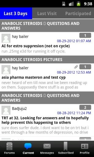 iSteroids.com - Forums截图3