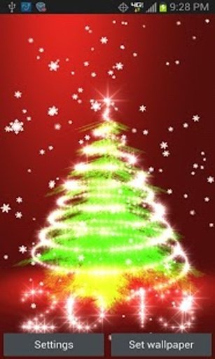 3D Christmas LWP截图4