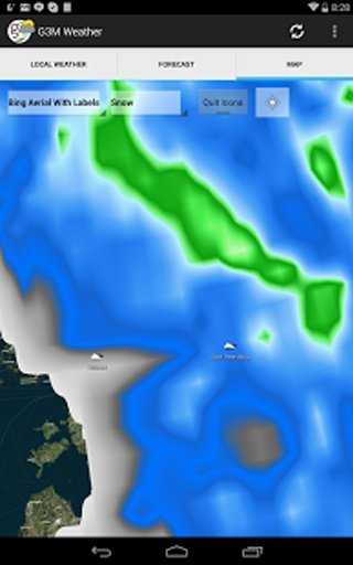 Open Weather Map 3D Glob3截图3