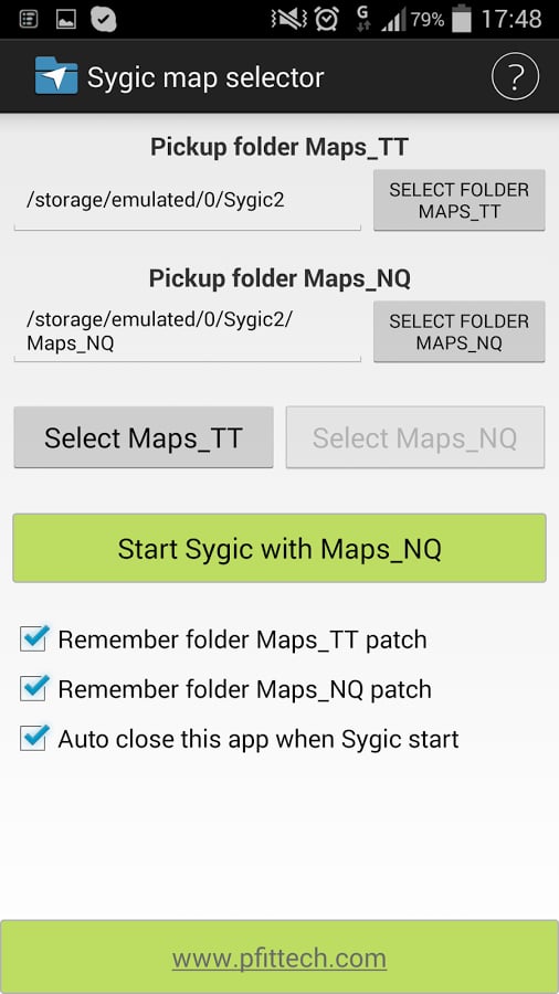 Sygic maps selector截图2