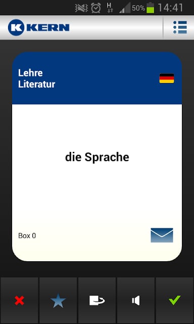 KERN Language Trainer German截图3