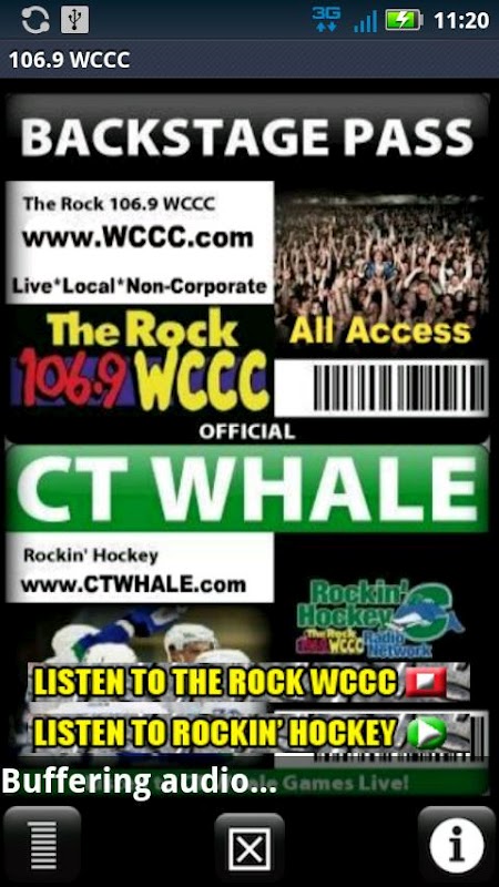 The Rock 106.9, WCCC截图3