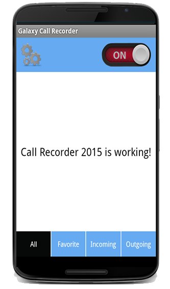 Galaxy Call Recorder 2015截图3