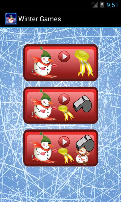 Winter Games Skiing截图2