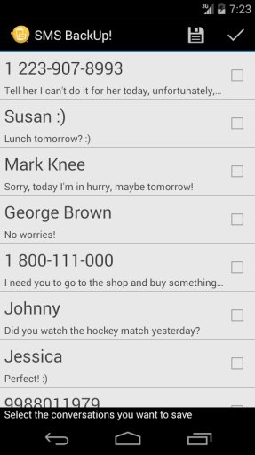SMS BackUp!截图3