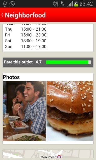 NBF Find your food in Bristol截图9