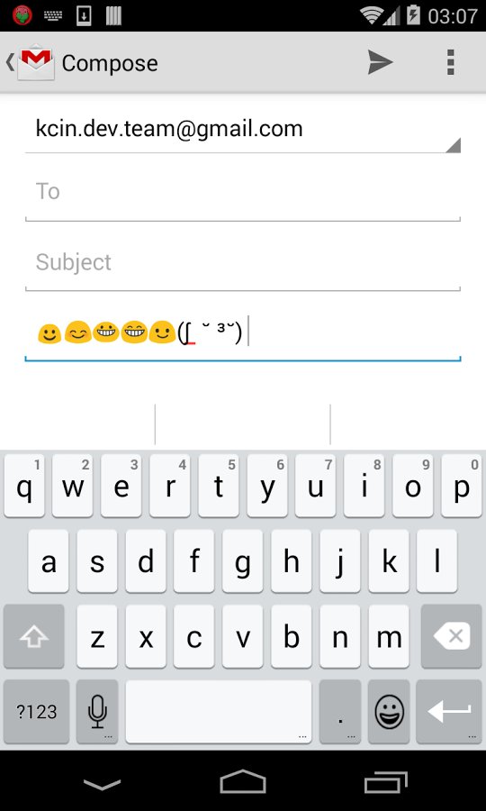 Easy Emoji KitKat Keyboard截图1