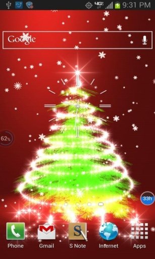 3D Christmas LWP截图1