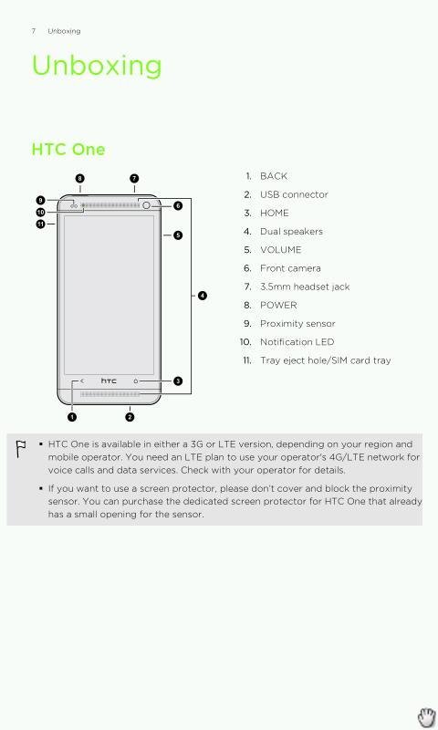 HTC One Manual截图5