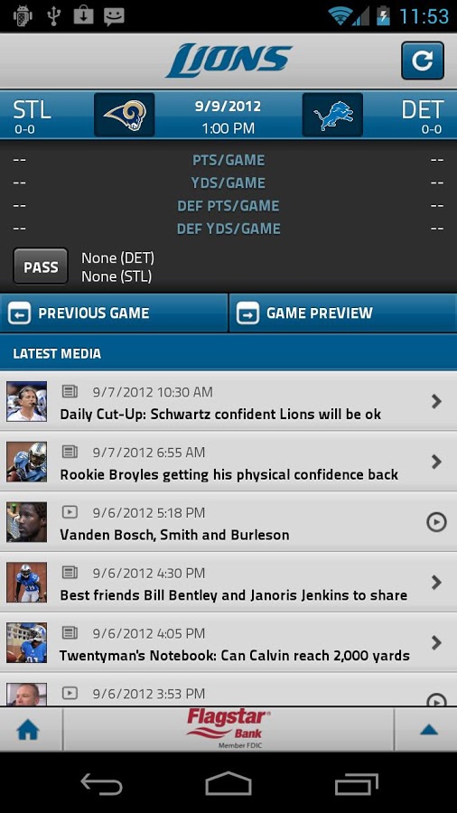 Detroit Lions Mobile截图3