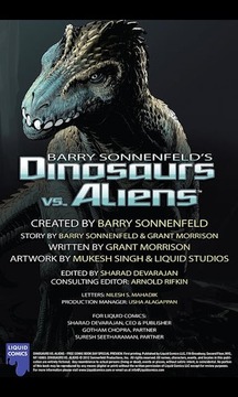 Dinosaurs vs Aliens FCBD截图
