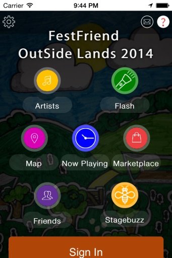 FestFriend Outside Lands 2014截图5