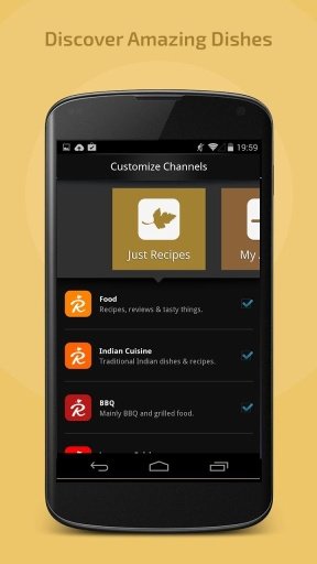 Just Recipes - Food &amp; Cooking截图2