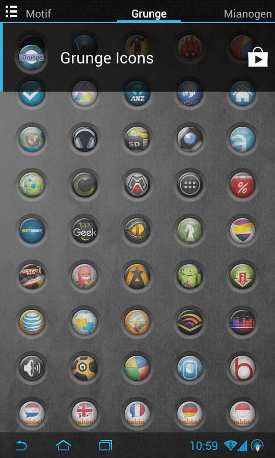 [Icons] Grunge Icons Pack截图5