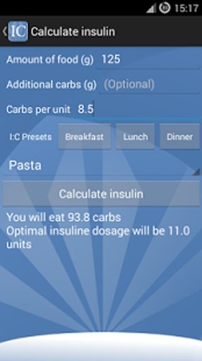 Diabetes Insulin Calculator截图6