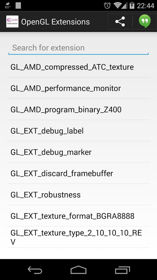 OpenGL Extensions截图3