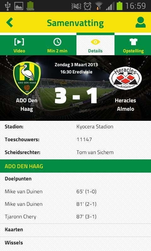 ADO DEN HAAG LIVE截图7