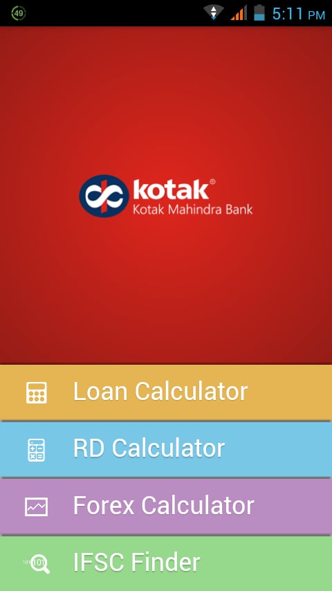 Kotak Financial Calculator截图2