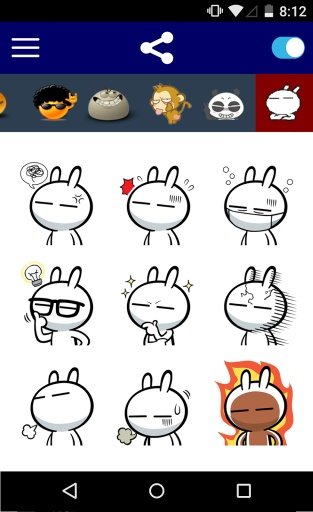 Emoticons Sticker Chat截图3