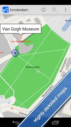 Amsterdam Offline City Map截图4