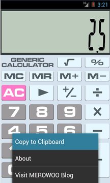 计算器 Generic Calculator(通用版)截图