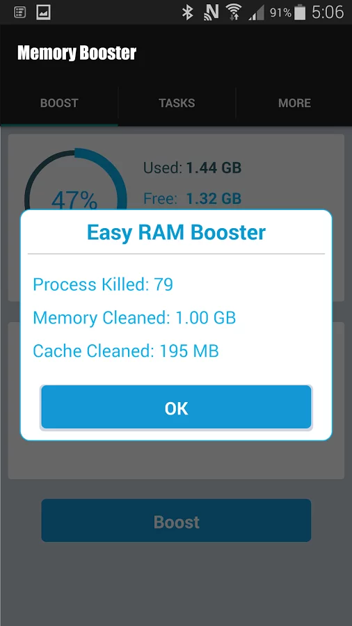 Memory Booster Optimize to HTC截图7