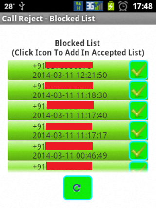 Call Reject And Blocker截图2