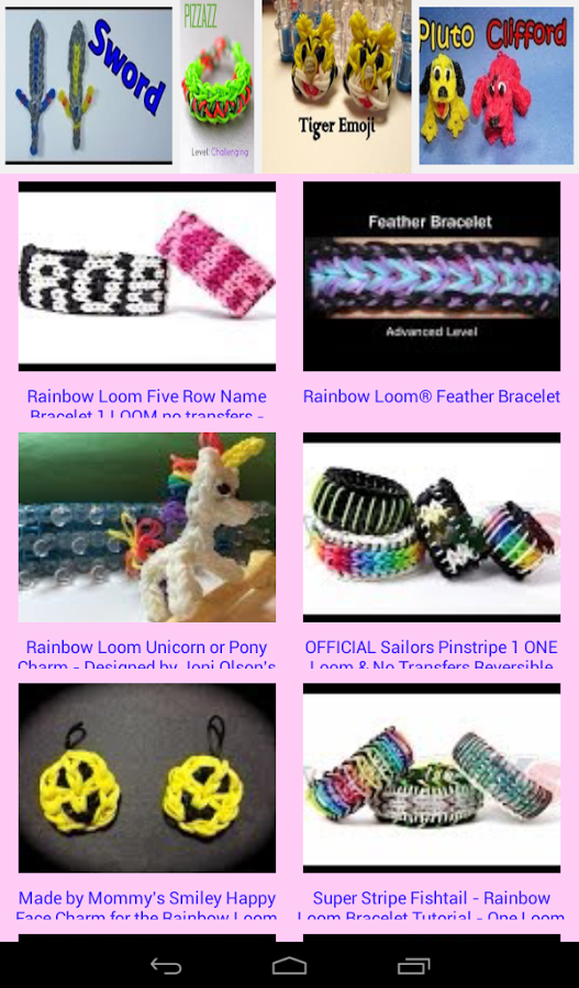 Rainbow Loom New Designs截图4