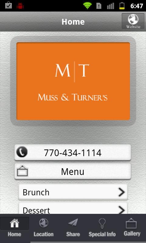 Muss & Turner’s截图1