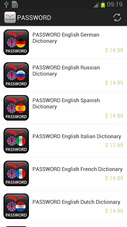 PASSWORD English Dictionaries截图1