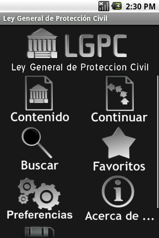 Ley General de Protección Civi截图1