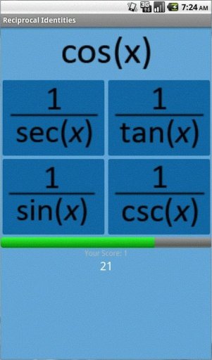 Trig Refresher Game Lite截图8