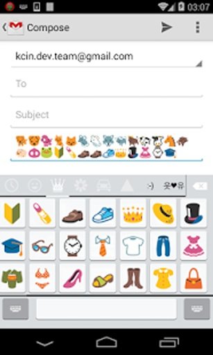 Easy Emoji KitKat Keyboard截图2