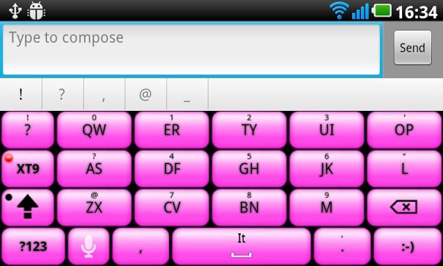 Pink Glow Better Keyboard Skin截图10