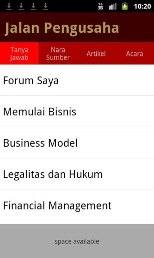 Jalan Pengusaha For Android截图2