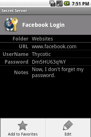 Password Manager Secret Server截图2